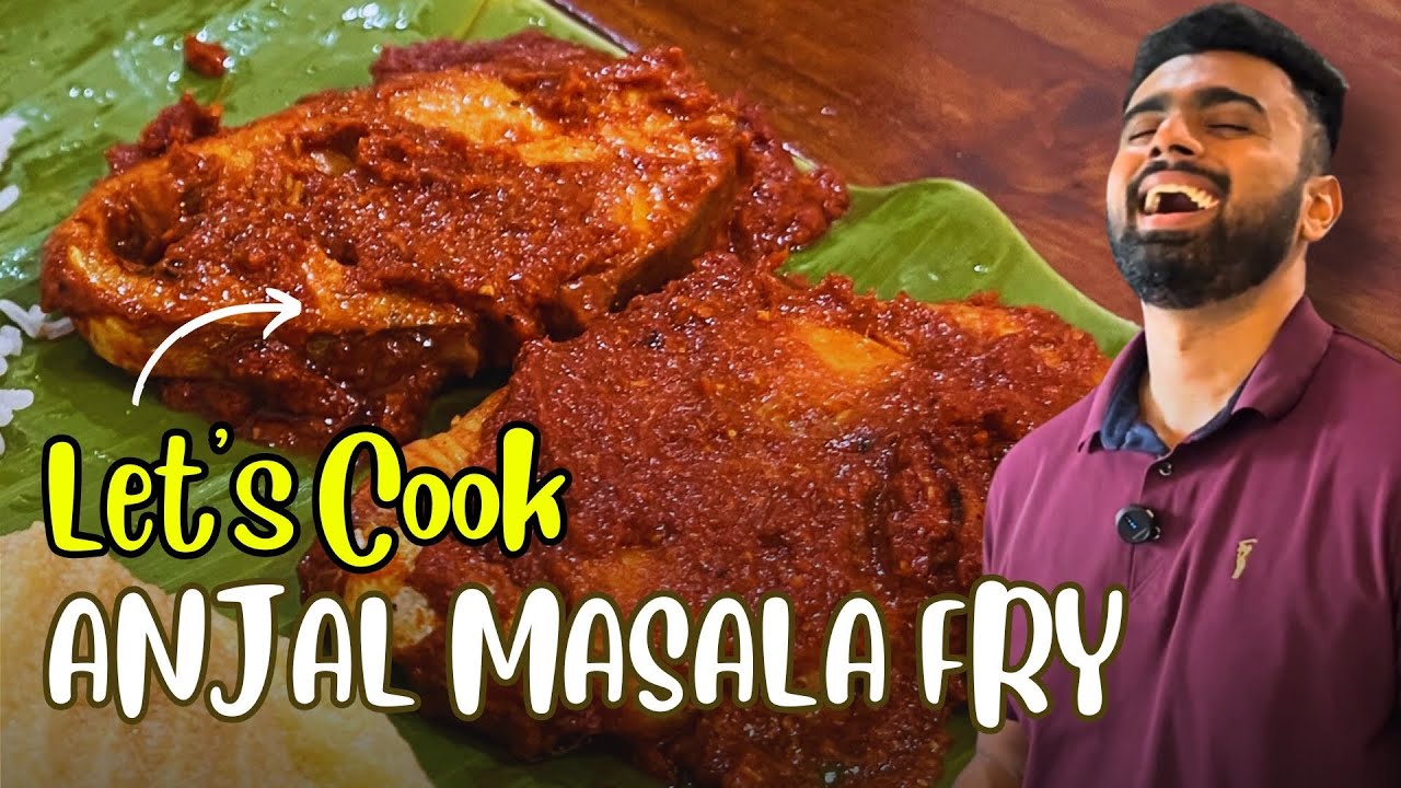 Anjal masala fry Recipe | Couples cooking 