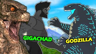 Reacting To Godzilla vs Giga Chad?!?