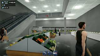 Transforming My Store in Megastore Simulator! Painting &amp; Stocking Shelves