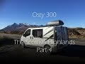 Van life, Scotland Highland adventure, DIY camper conversion, leaving Skye