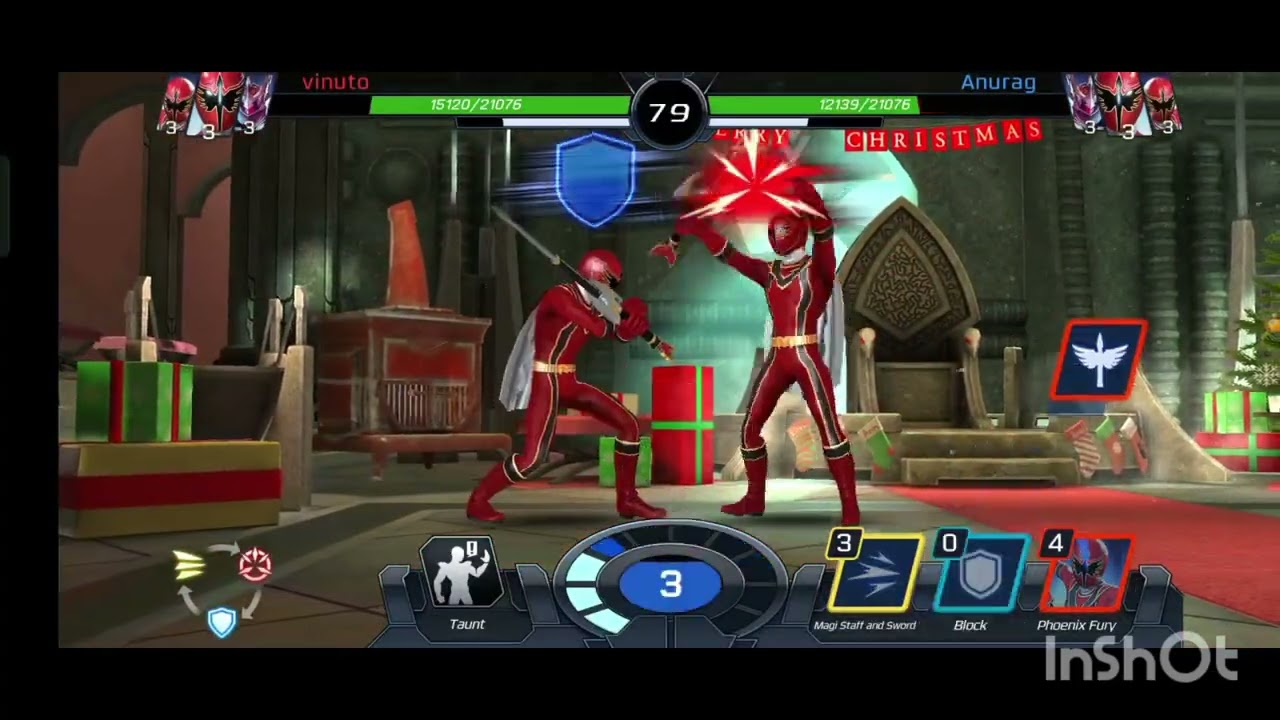 Nick Russell - Red Mystic Ranger gameplay Power Rangers:Legacy Wars