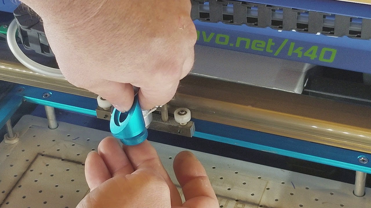 Upgrading Stock K40 Head With LightObject Air Assist Head