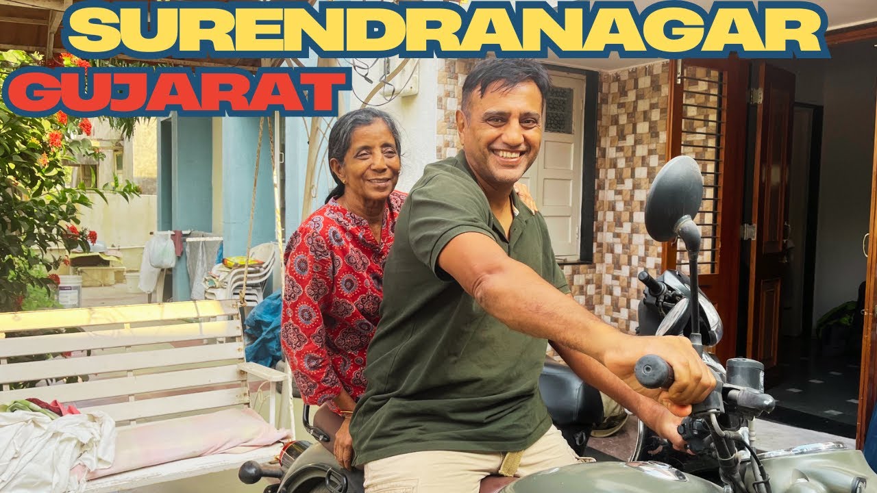 Surendranagar Gujarat Town Local Streets Food People Traditional Cultural Experience Railway Station