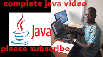 complete basic introiduction to java programming tutorial video