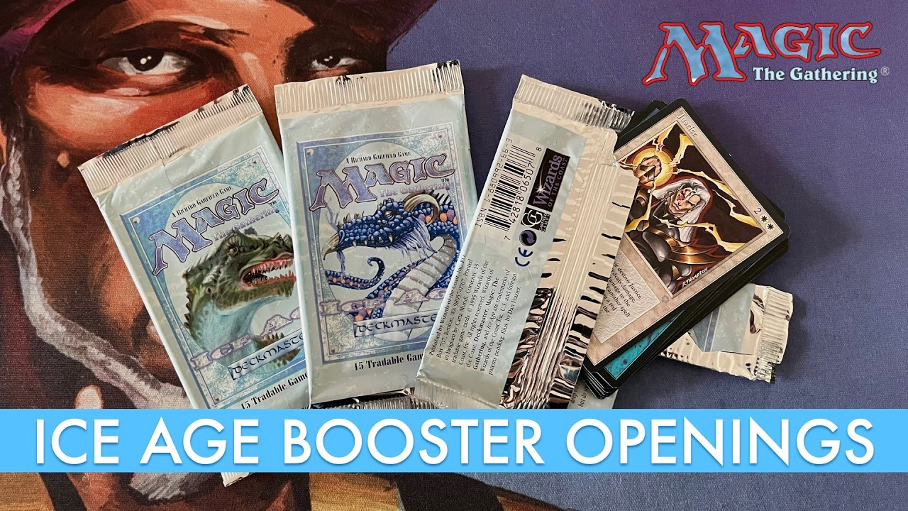 magic ice age booster box The Gathering MTG Pack (15 Cards/Pack) Out of Print : Toys & Games This is a 383 card set including Ice Age Booster Pack