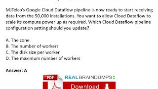 2019 Professional-Data-Engineer Braindumps Question Answers