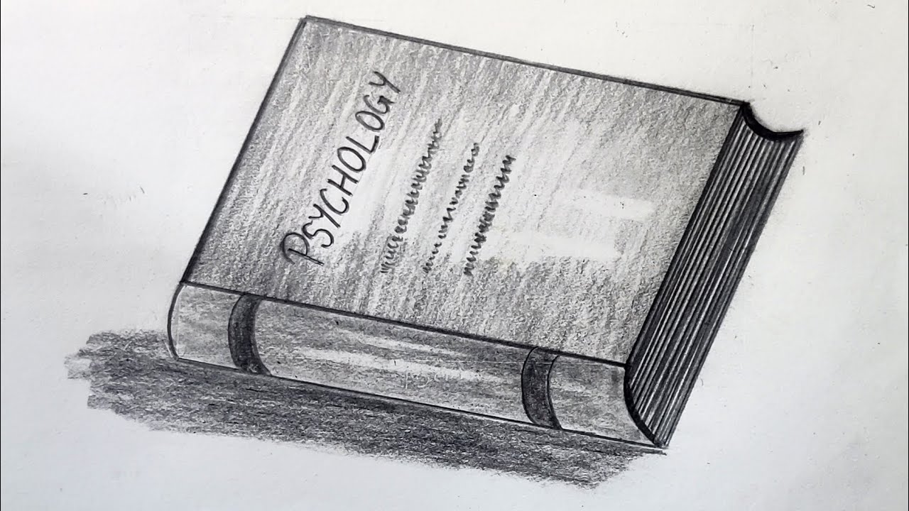 How to draw and shade book #pencilshading #stilllife. - YouTube