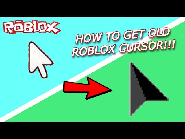 HOW TO GET THE OLD ROBLOX CURSOR!!! 