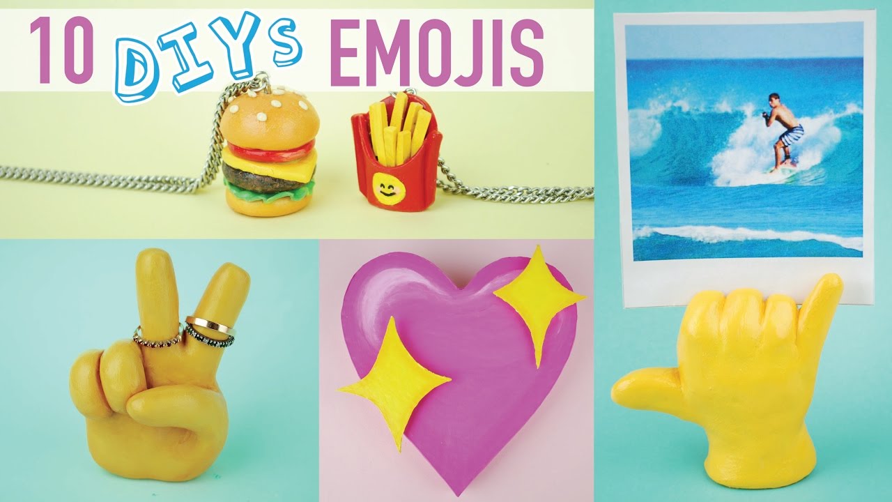 DIY: 10 idéias inspiradas em EMOJIS! Feat. Poly Gonçalves