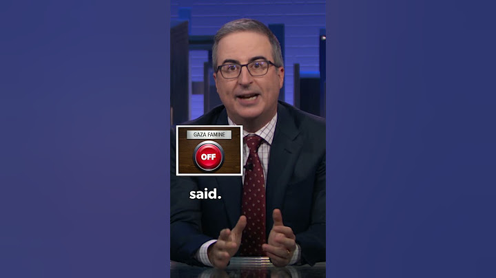 This could stop immediately if they wanted it to | Last Week Tonight with John Oliver | BINGE