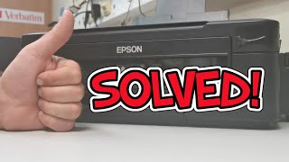 SOLVED | EPSON L210 | FIXED BLINKING INK LIGHT Resimi