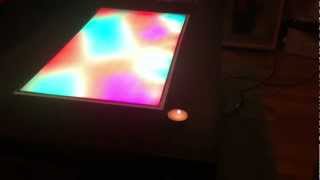 Running Plasma-Effect on an 8 bit microcontroller (24 MHz)