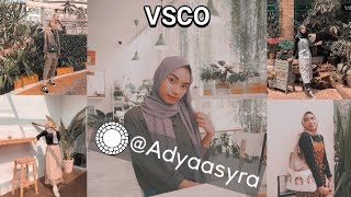 VSCO TUTORIAL : Cara Edit Foto ala Selebgram @adyaasyra