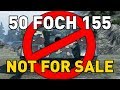 AMX 50 Foch 155 - NOT FOR SALE