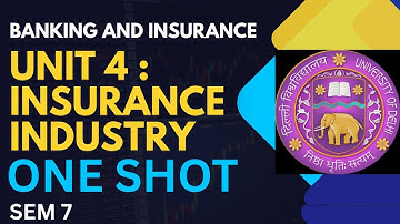 BANKING AND INSURANCE | UNIT 4 | ONE SHOT | SEM 7 | DU/SOL/REGULAR/NCWEB
