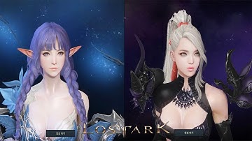 LOST ARK Online - Final CBT Soul Master vs Bard Character Creation Systems and Training Gameplay