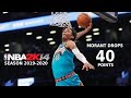 TORONTO RAPTORS Vs MEMPHIS GRIZZLIES NBA2K14 Season 2019 2020 Ja Morant Drops 40 Points 