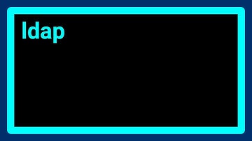 What does binding to a LDAP server mean?