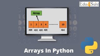 Arrays In Python | Python for Beginners | Edu4Sure Courses