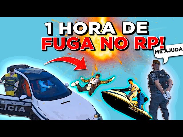 FUGA DA POLlCIA MUITO RUIM no GTA RP KKKK (Paulinho o LOKO)