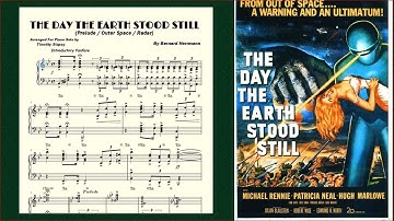 The Day The Earth Stood Still (from 1951 sci-fi movie) Piano Solo