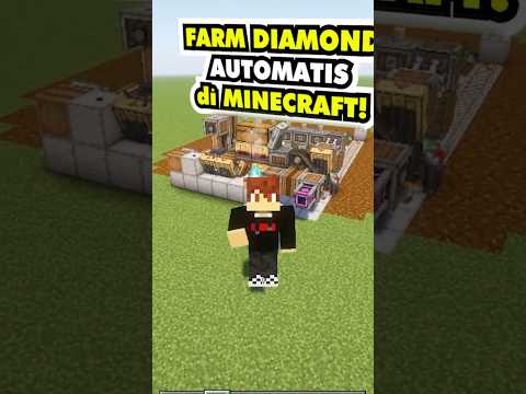 Farm Diamond Automatis di Minecraft #minecraft #minecraftshorts