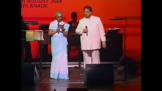 Video thumbnail of "Andhi Mazhai Pozhigirathu live by Smt. S. Janaki and S. P. Balasubrahmanyam || Tamil"