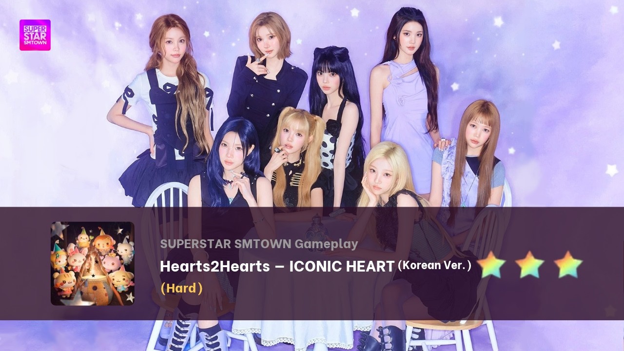 SUPERSTAR SMTOWN] Hearts2Hearts - ICONIC HEART (Korean Ver