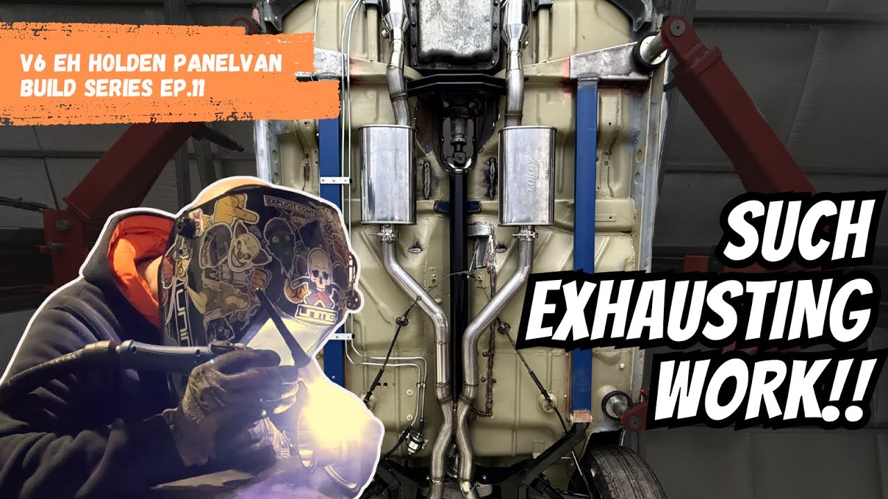 I'm turning my V6 EH Panelvan into a Beast with THIS Exhaust Mod!