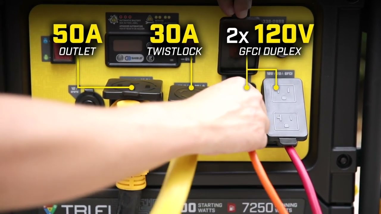 Champion 9000-Watt Tri-Fuel Inverter Generator with Quiet Tech and CO Shield®