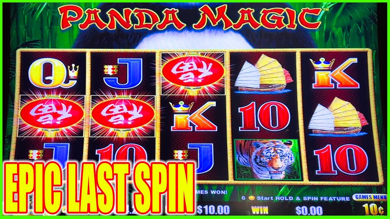 Unthinkable Last Spin Epic Win With FreePlay! Panda Magic Dragon Link ...