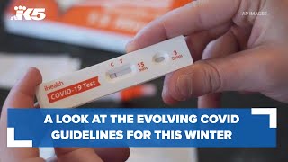 A look at the evolving COVID guidelines this winter
