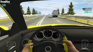Realistic Highway Car Driving Simulator | Highway Car Racing Gameplay - HD screenshot 4