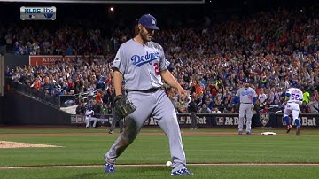 LAD@NYM Gm4: Kershaw misplays Cespedes