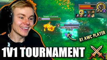 I Joined A 1v1 Tournament Filled With R1/Glads! (BEST 1V1 SPECS)