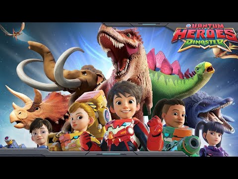 Quantum Heroes Dinoster In Moroccan Arabic كوانتوم هيروز داينوستر اغنية البداية مدبلجة بالمغربية