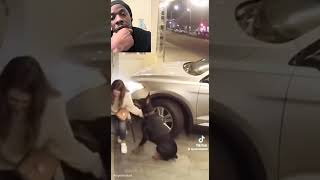 #Woman dodges #car duet #viralvideos #viral #shortvideos #shorts #shortvideos