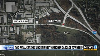 Two fatal crashes under investigation in Cascade Twp