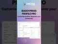 Create Dynamic Member Profiles | BuddyPress Profile Pro
