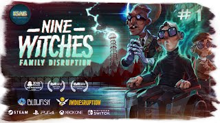 Nine Witches: Family Disruption. Прохождение. (без комментариев) 1  из 2. Русские субтитры.