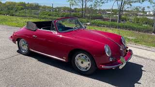 1965 Porsche 356C 1600 Cabriolet with Factory Hardtop - Matching Numbers screenshot 4