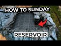 How to size and build a pondless reservoir  how to sunday