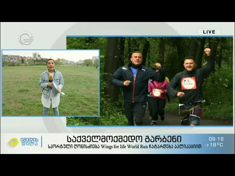 საქველმოქმედო გარბენი Wings for life World Run აპლიკაციით ჩატარდება