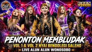 PENONTON MEMBLUDAK ! Nyai Bendolegi VOL 1 & VOL 2 SALEHO KARYA BUDAYA Live Alun Alun Wonosobo