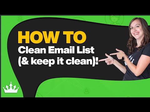 How to Clean Email List & Keep It Clean! My Top 3 Tips to a Clean Email List!