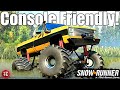 SnowRunner: NEW, CONSOLE FRIENDLY SQUAREBODY! MONSTER & LIFTED