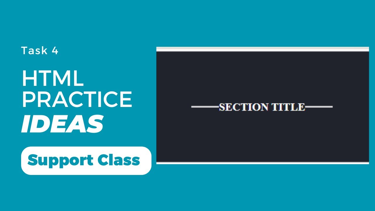 How to Style Section Titles with CSS ::before & ::after | Web Design ...