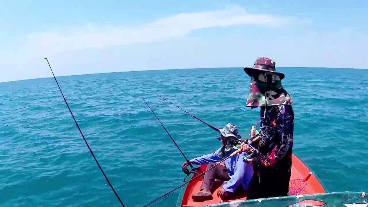 ep104.ตกปลาจม(หน้าดิน)ที่ทะเลตราด🐟🐟อย่างหมานครับวันนี้ 27/2/68