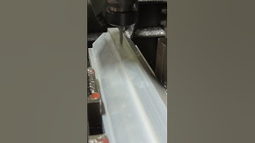 Emmegi 5 axis CNC Mill tapping #machine #machineshop #tapping #welding #fabrication #aluminum