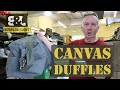 Canvas Army Style Duffle Bags